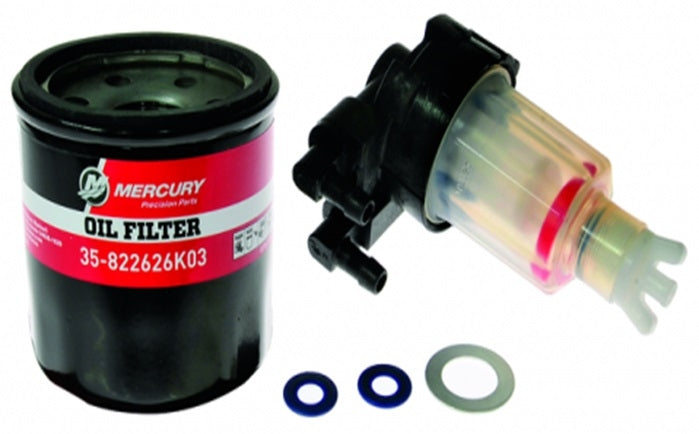 Mercury 100Hr Service Kit 15/20 HP 0R833820 & Above 8M0151469