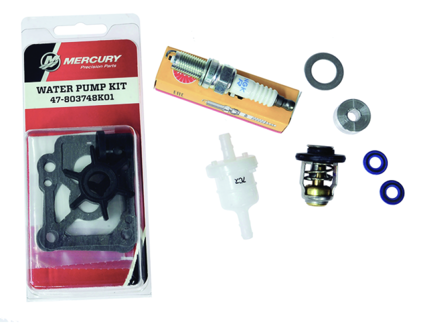 Mercury 300Hr Service Kit 8/9.9 HP Standard Gearcase Only OR042475 & Above 8M0120837