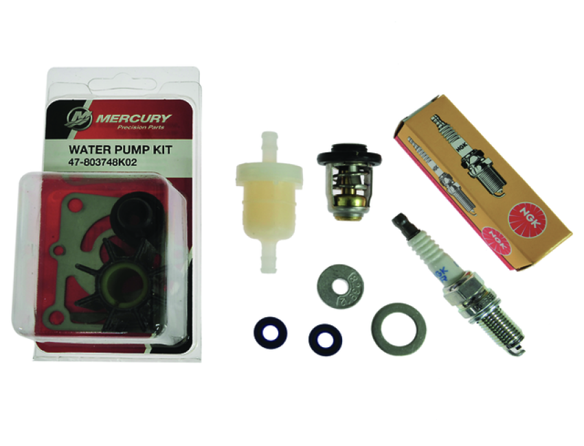 Mercury 300Hr Service Kit 8/9.9 HP Command Thrust Only OR042475 & Above 8M0120867