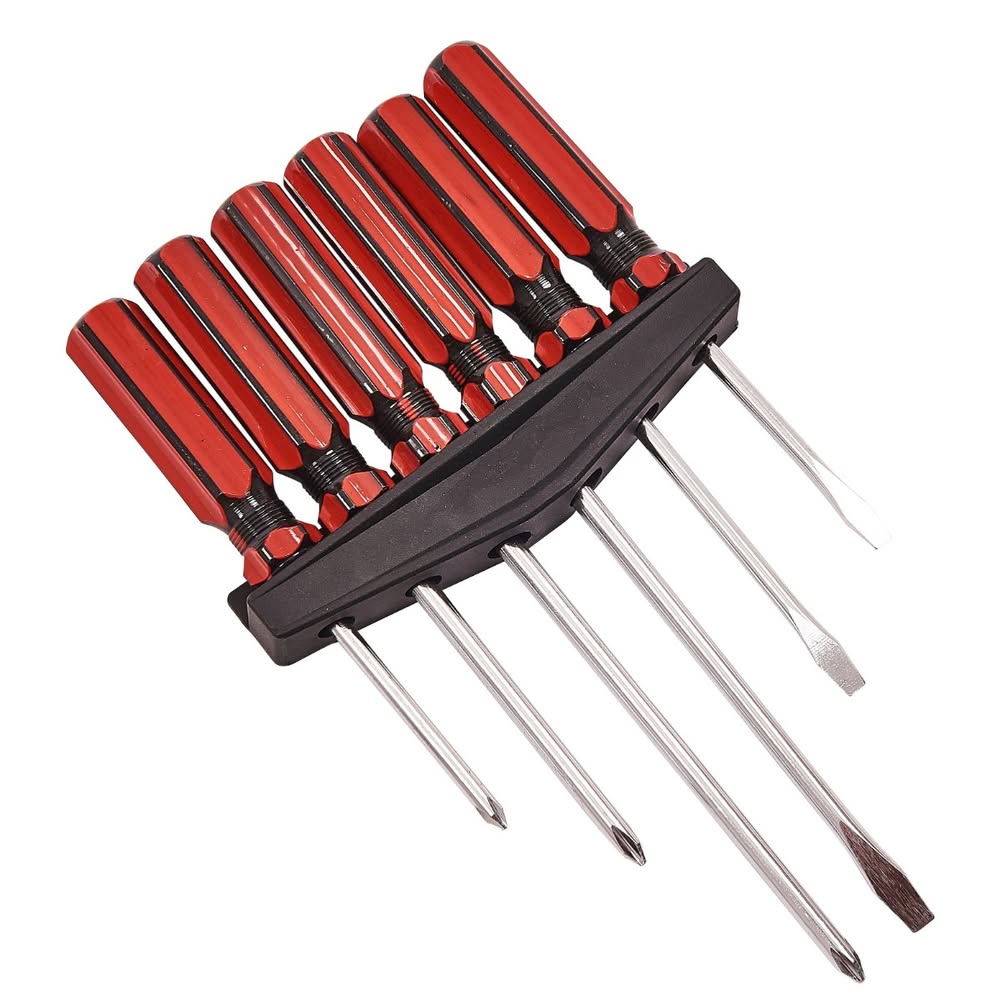 Amtech Screwdriver Set Amtech 6pc Screwdriver Set with Storage Rack