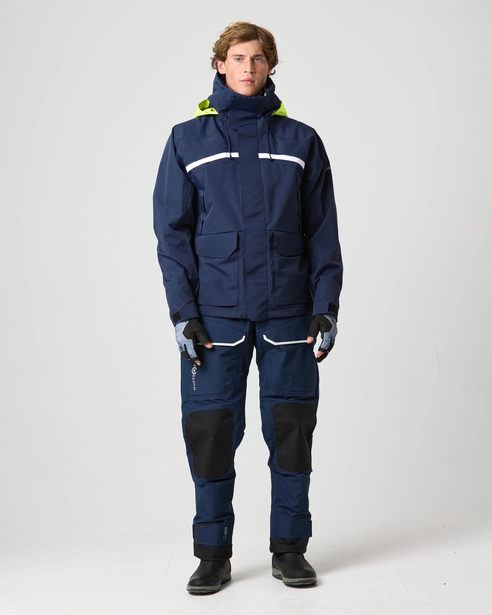 Henri Lloyd Biscay Jacket - Mens - Navy Block - thumbnail 7