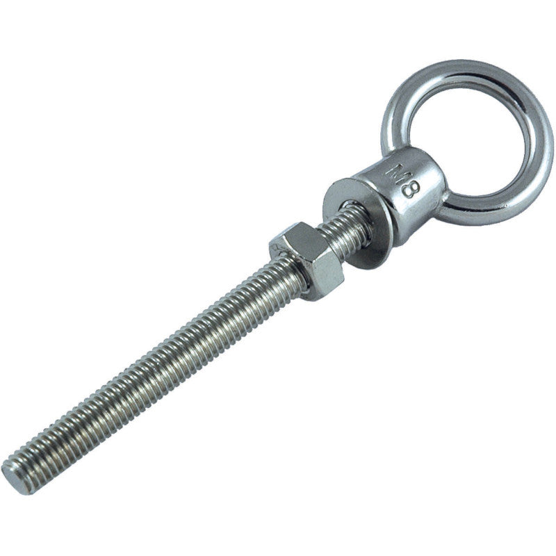 Stainless Steel Commercial Eye Bolt, 12mm x 120mm