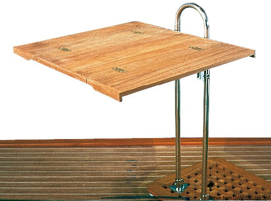 Osculati Foldable teak table top 70x90 cm