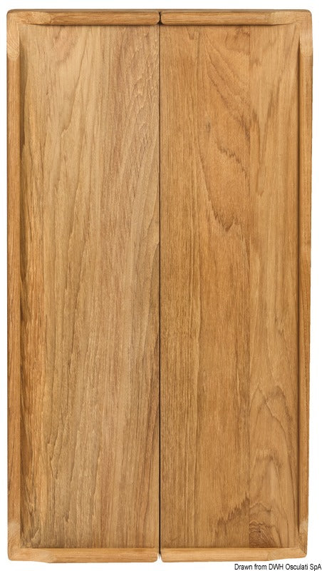 Osculati Foldable teak table top 70x64 cm - thumbnail 6