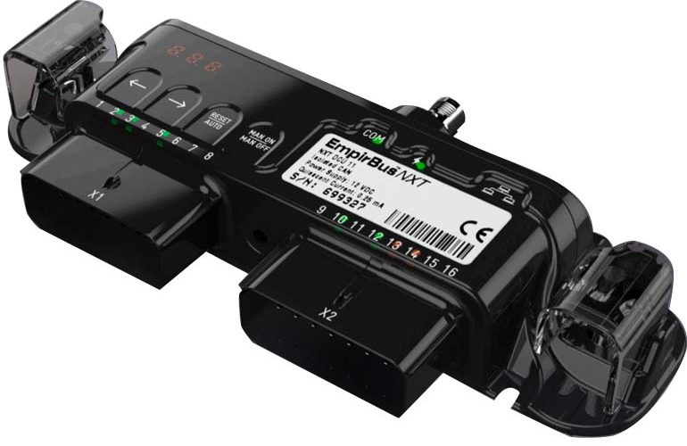 DCM, EmpirBus, 12/24V, 12V, In 16, Out 16, 18A, Rev. Pol 010-02220-09 - 2