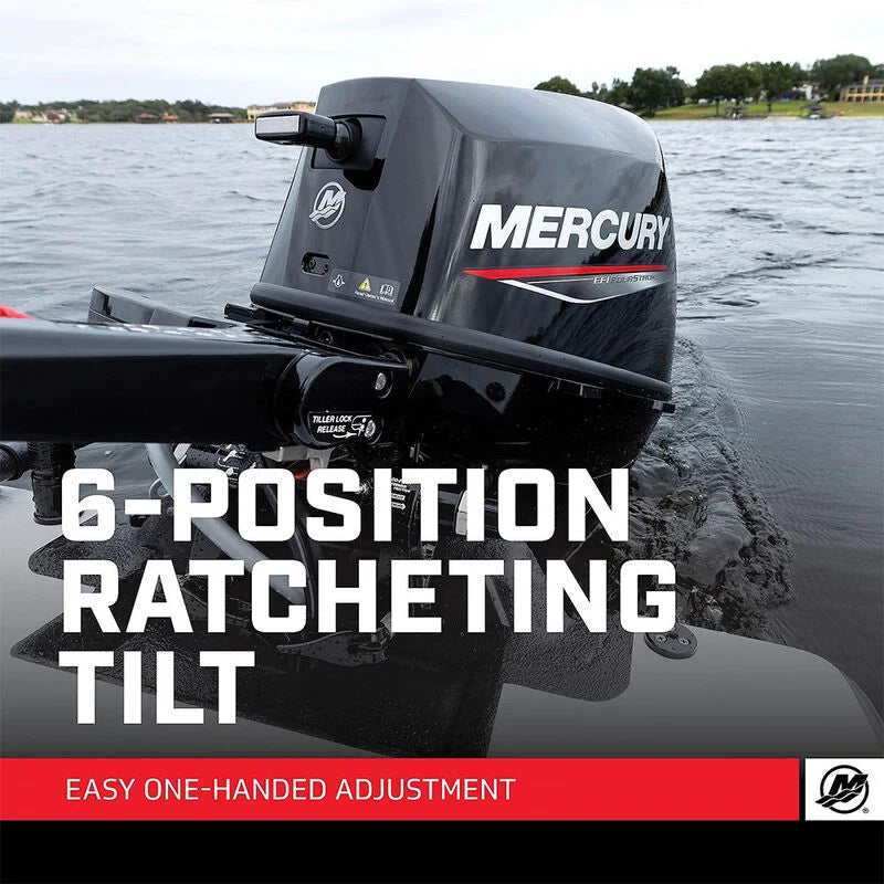 Mercury 8HP F8 FourStroke Outboard Engine - thumbnail 6