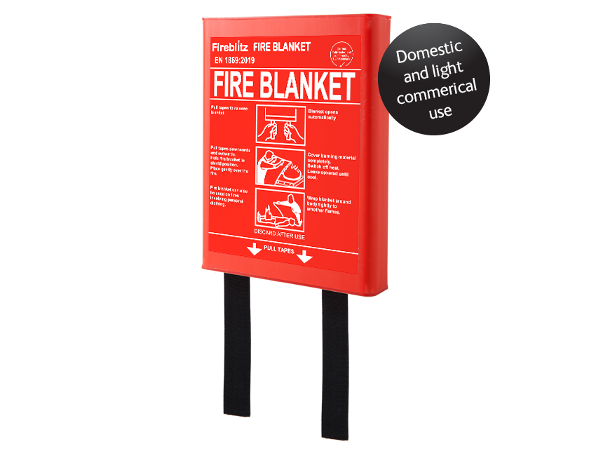 Fireblitz Fire Blanket 1.1M x 1.1M - 2
