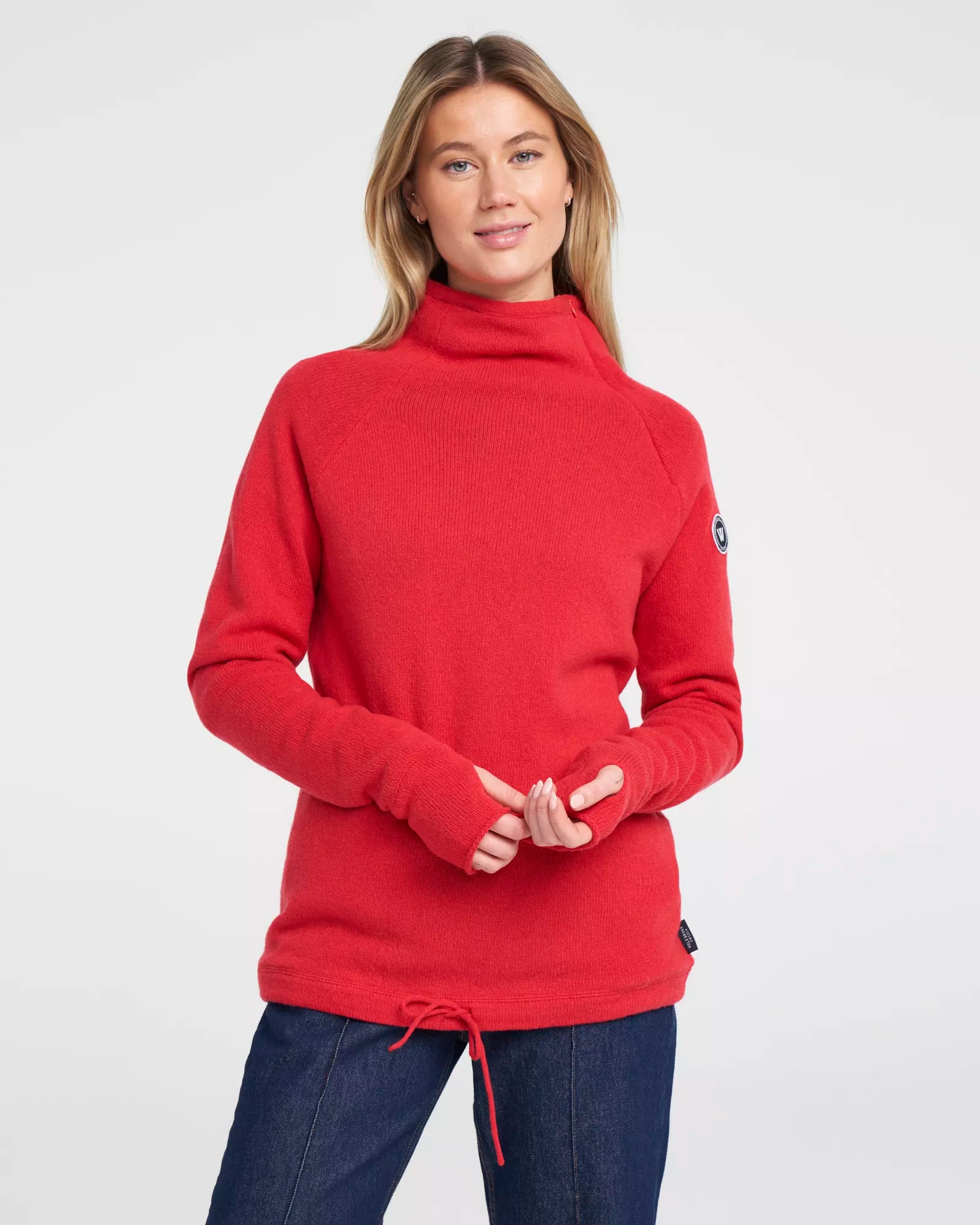 Holebrook Women's Martina Windproof Sweater Raspberry - thumbnail 3