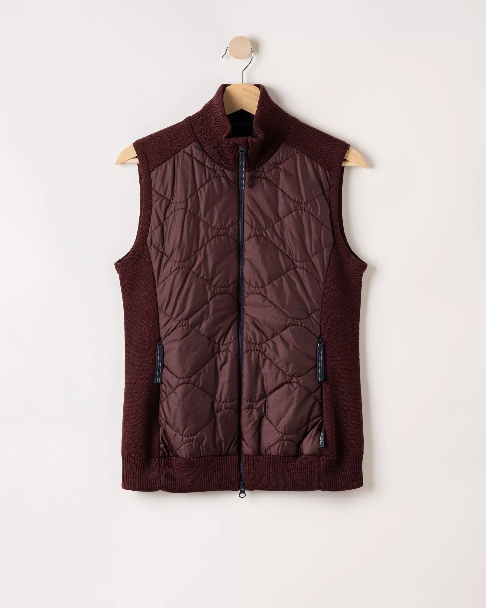 Holebrook Ladies Windproof Mary Vest Maroon