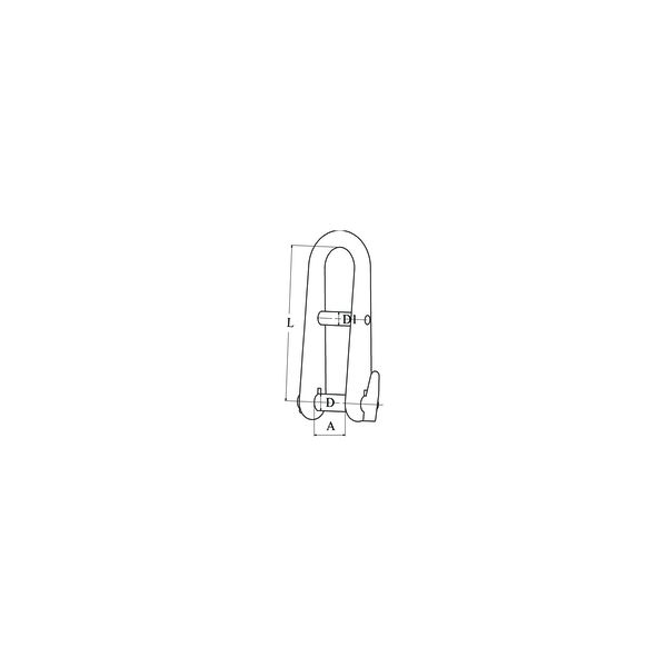 Talamex Halyard Shackle - thumbnail 3