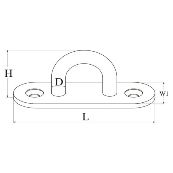 Talamex Pad Eye - 2