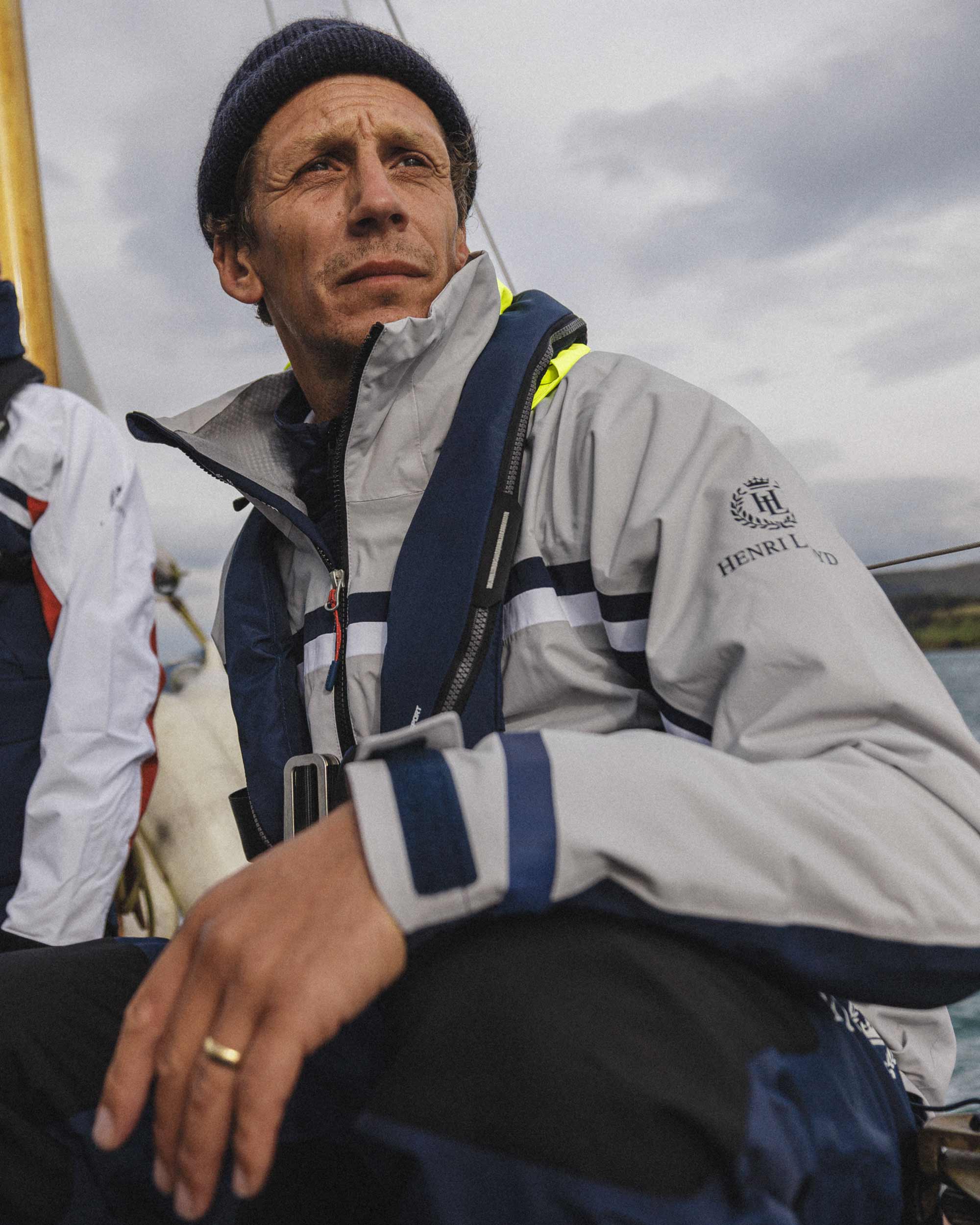 Henri Lloyd Sail Jacket - Mens - Ice - thumbnail 4