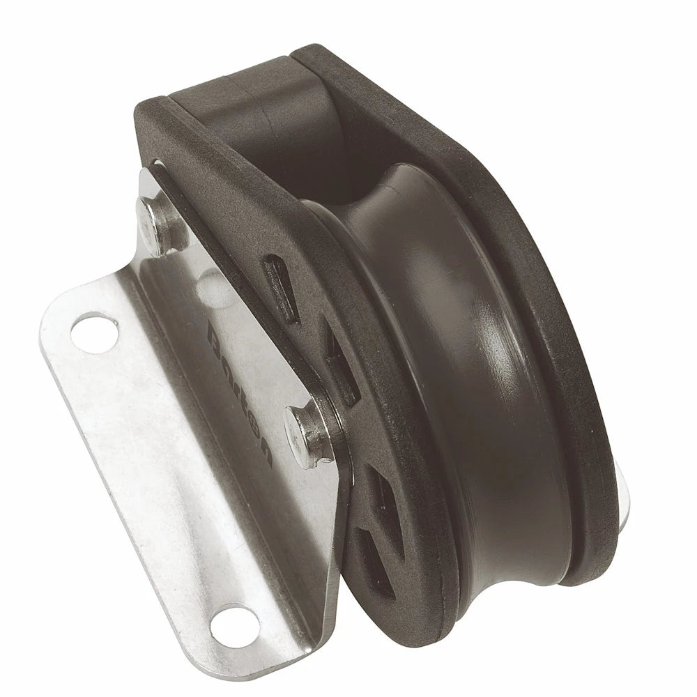 Barton Size 1 30mm Plain Bearing Pulley Block Single Upright Block