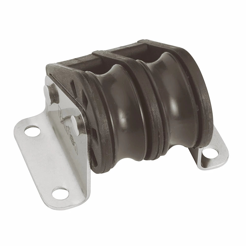 Barton Size 1 30mm Plain Bearing Pulley Block Double Upright Block