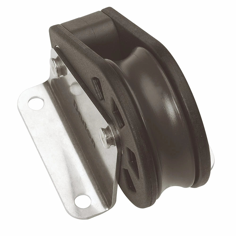 Barton Size 2 35mm Plain Bearing Pulley Block Upright Block