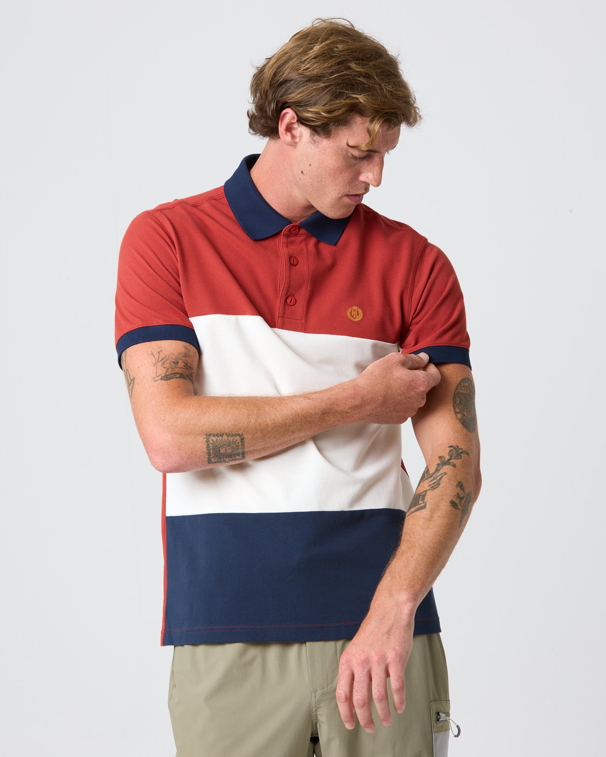 Henri Lloyd Nautique Polo - Mens - Freo Red - thumbnail 4
