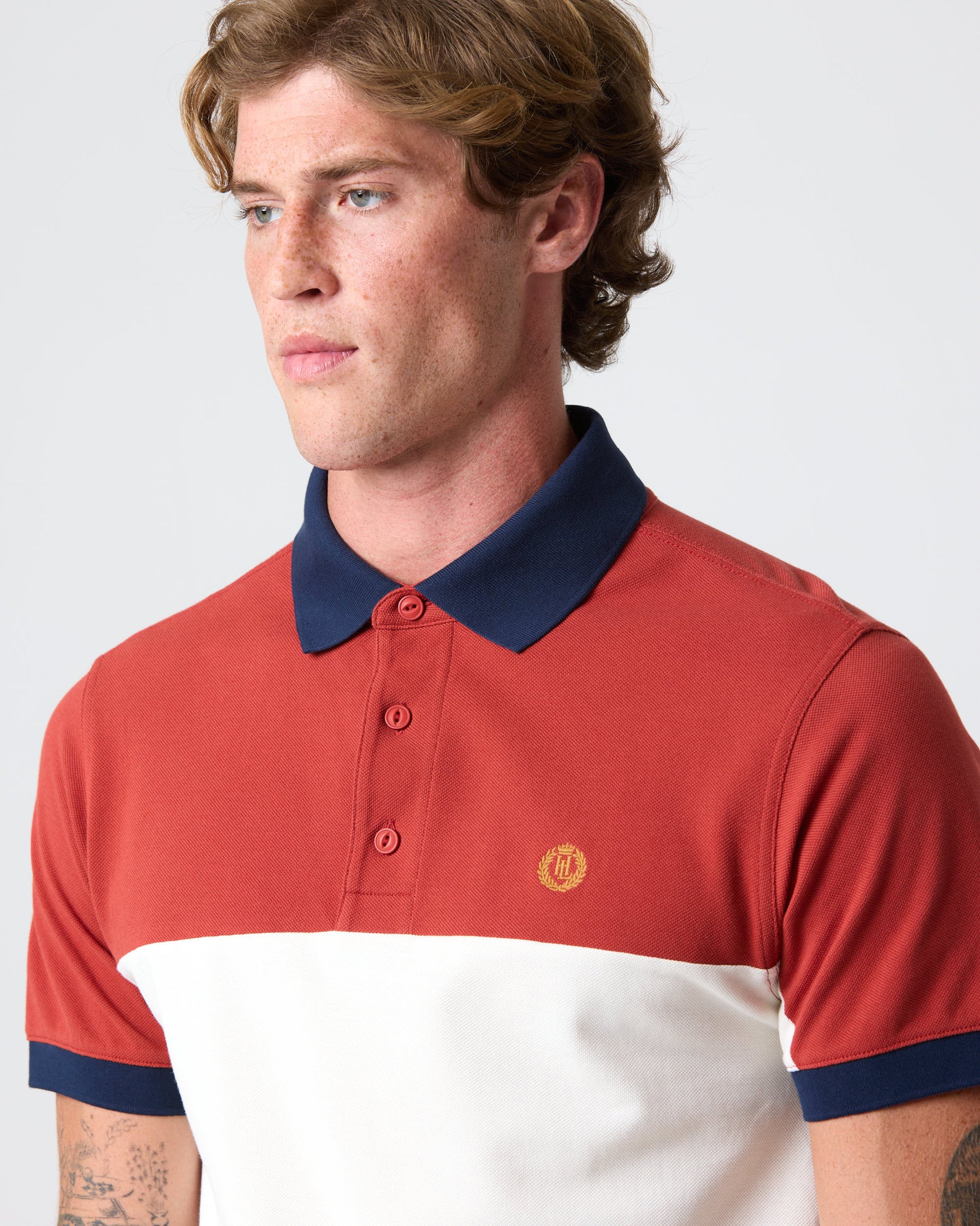 Henri Lloyd Nautique Polo - Mens - Freo Red - 5