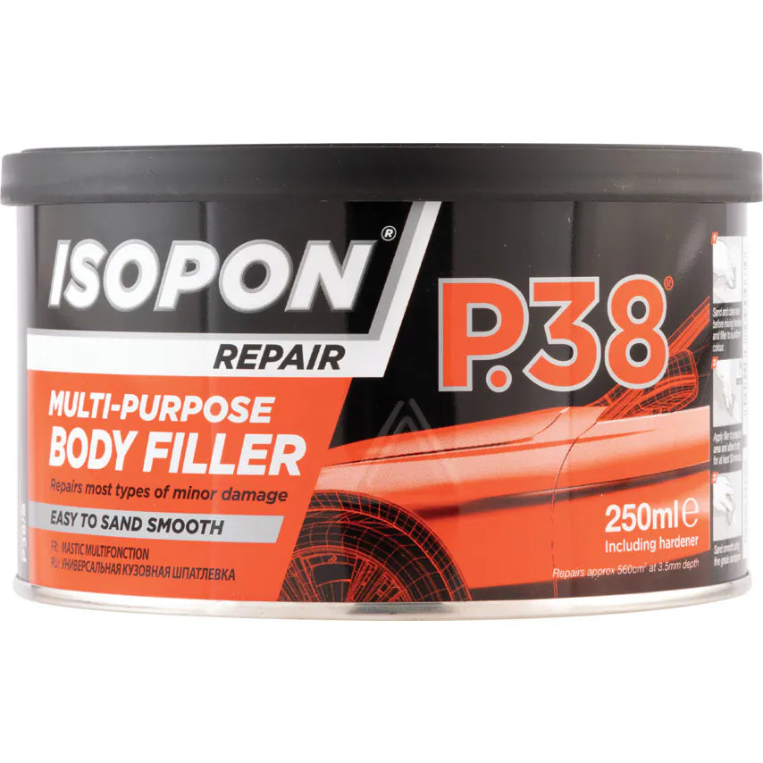 P38 Isopon Multi Repair Body Filler 250ml - thumbnail 2