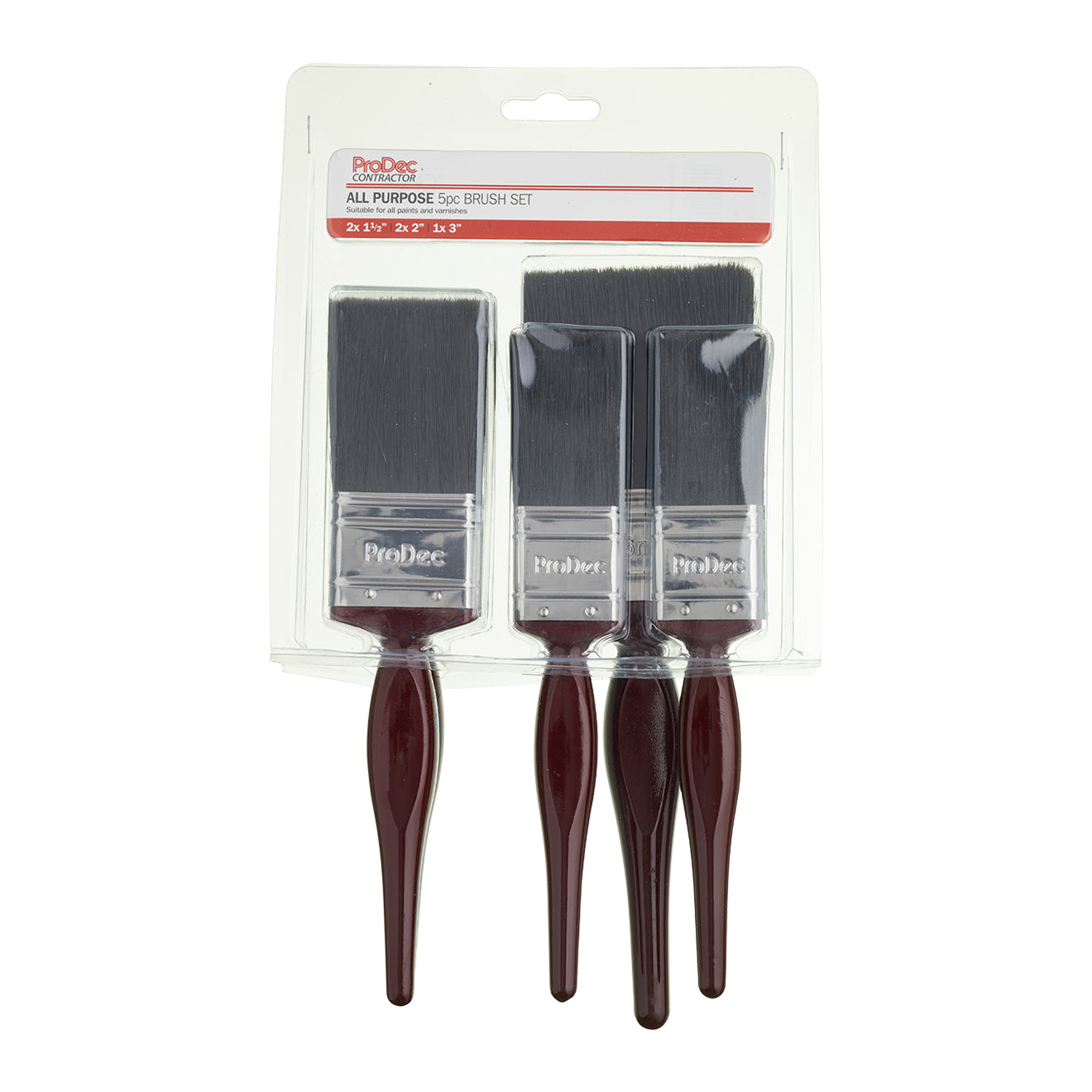 All Purpose Paint Brush Set - 3