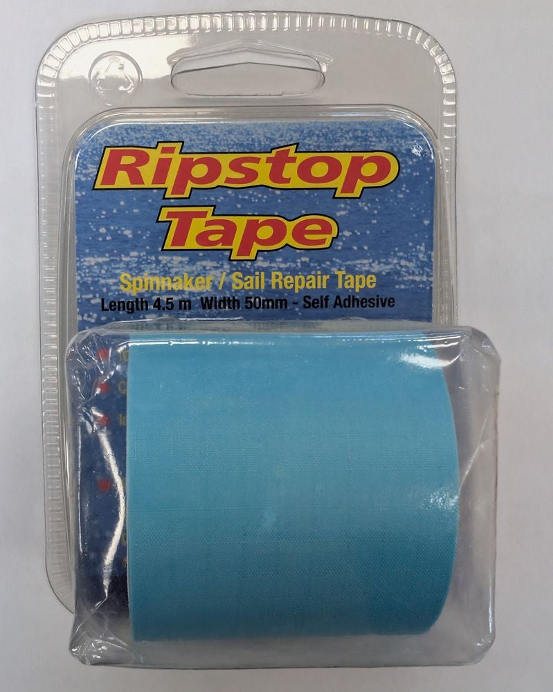Ripstop Spinnaker/Sail Repair Tape 4.5m X 50mm Light Blue