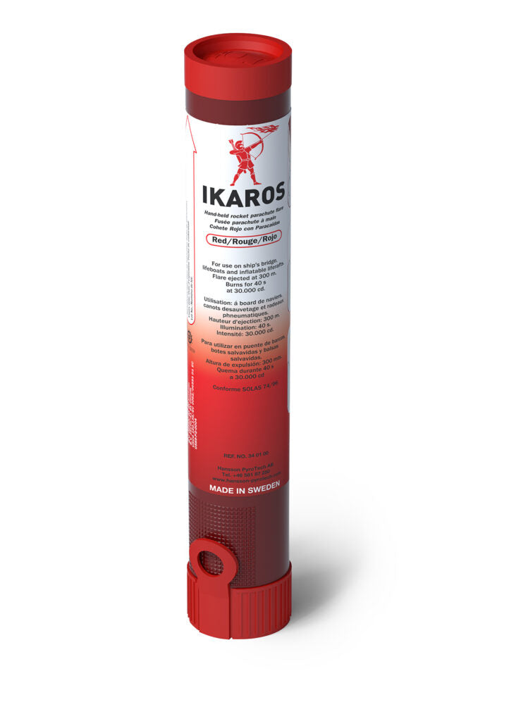 Ikaros Red Parachute Rocket Flare - thumbnail 2