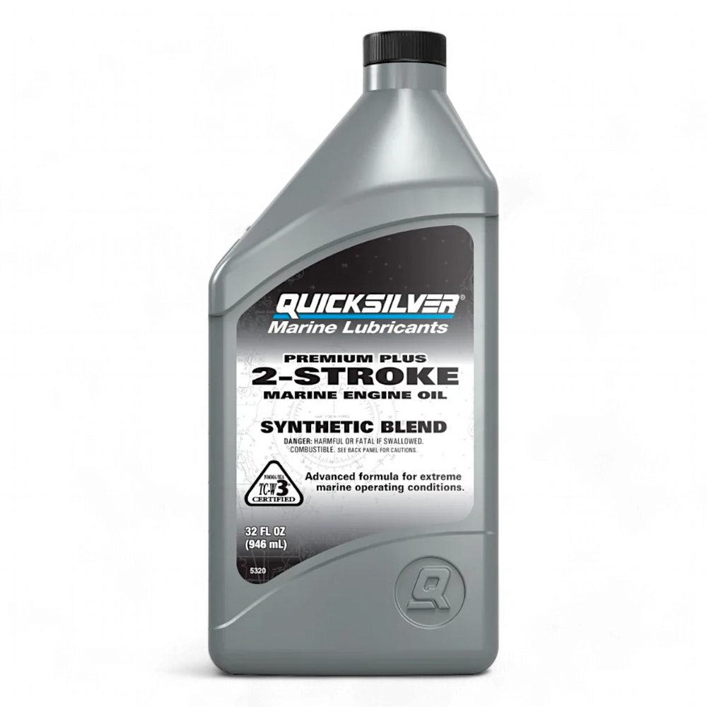 Quicksilver Premium Plus 2 Stroke Outboard Oil - thumbnail 2