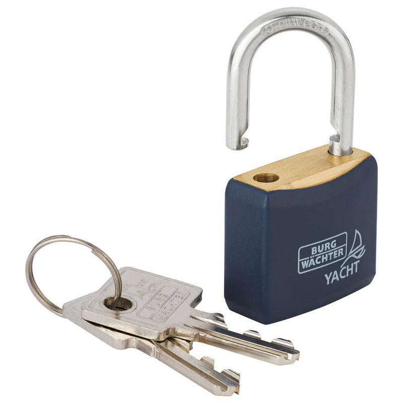 Burg-Wachter Padlock 460 Yacht Stainless 30mm - thumbnail 3