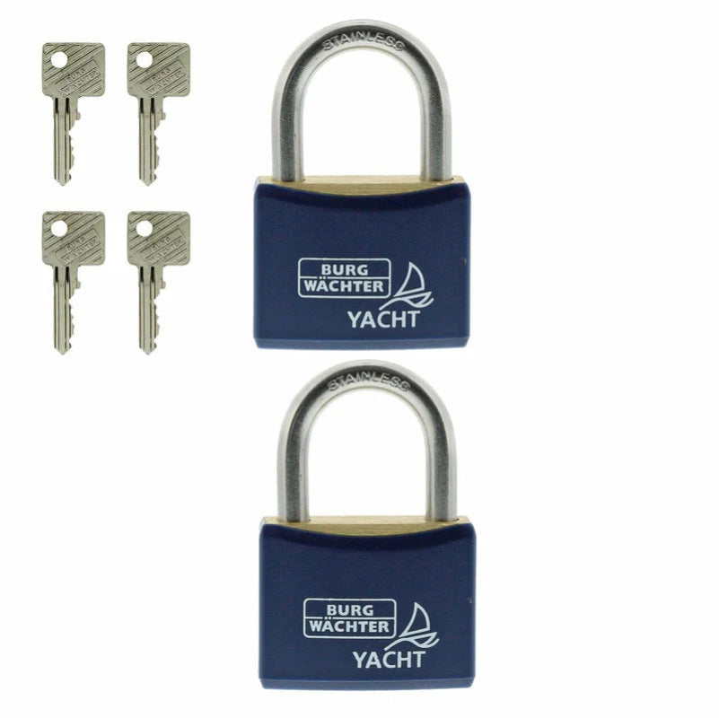 Burg-Wachter Padlock 460 Yacht Duo Stainless 40mm - thumbnail 3