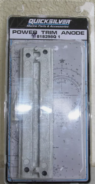 Quicksilver Trim Anode -818298Q1 - thumbnail 2