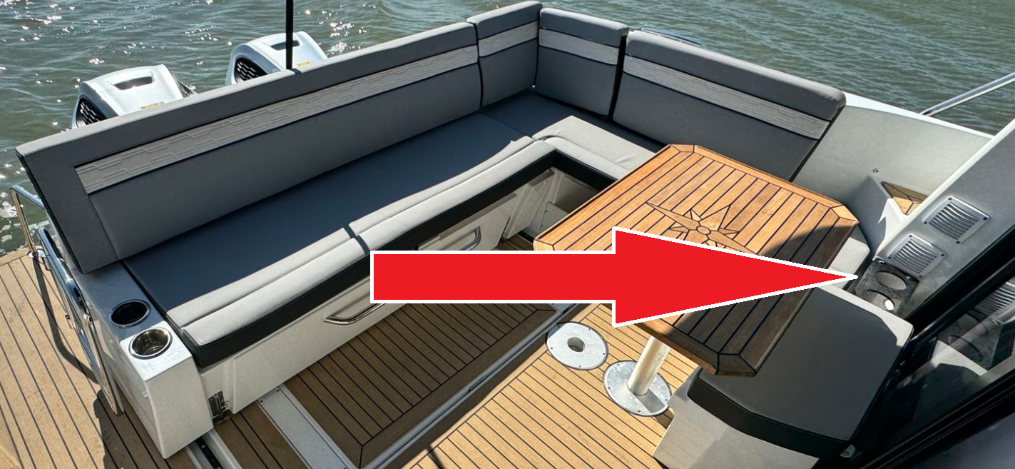 Jeanneau Merry Fisher 1095 Series 1 "U shaped cockpit" Cup Holder - thumbnail 2