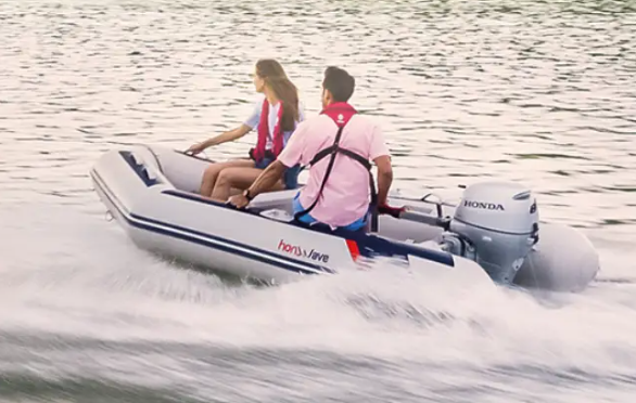 Honda BF8 HP Outboard Engine - 3