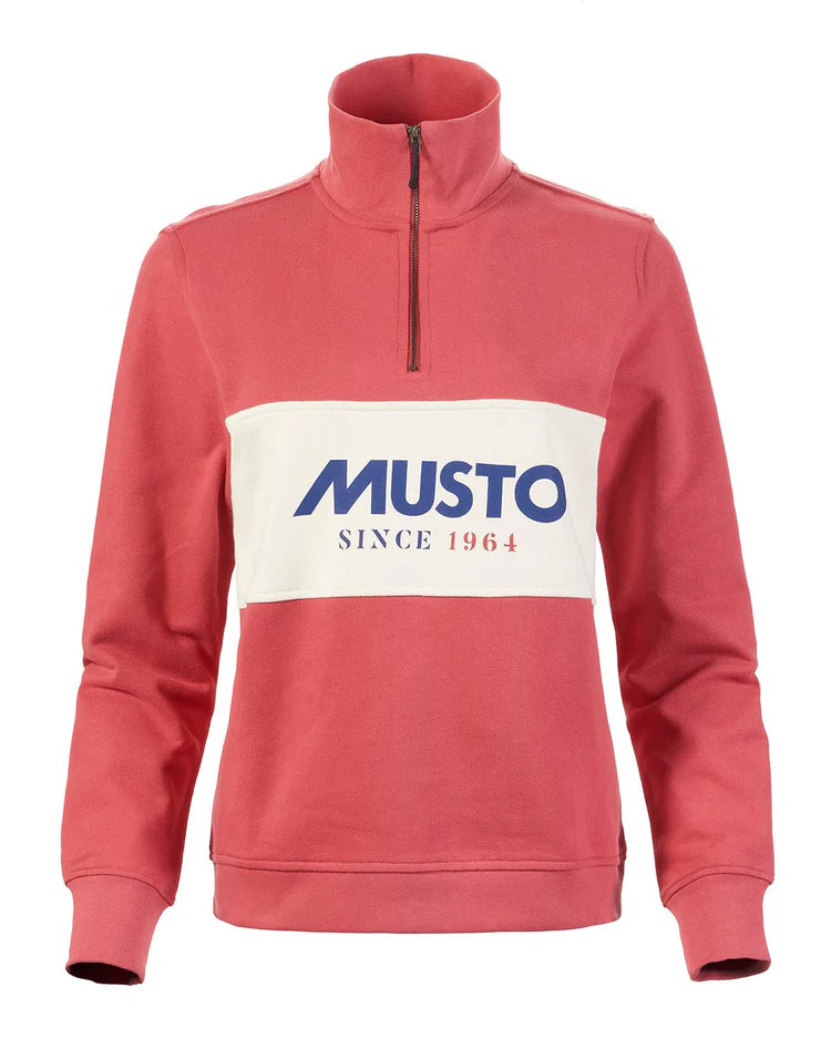 Musto Women's Classic Half Zip Sweat - thumbnail 2