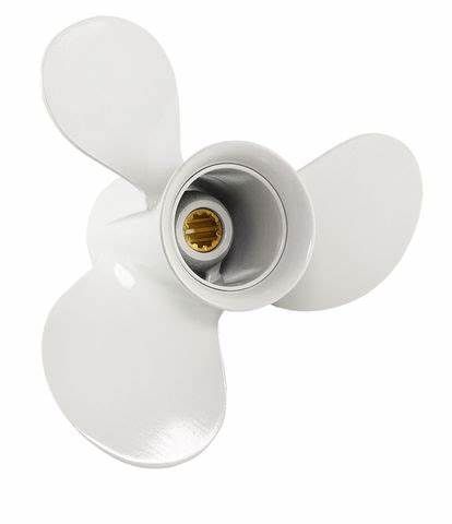 Yamaha 3 Blade Aluminium Propeller  9-7/8 x 12 -F - 2