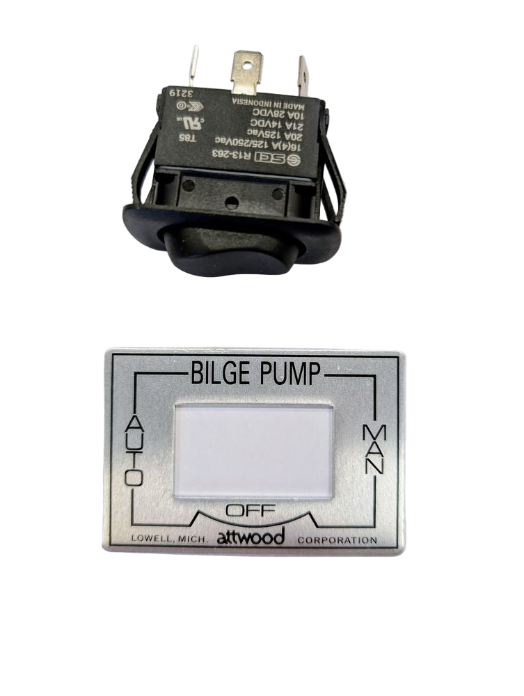 Attwood 3-Way Bilge Pump Switch