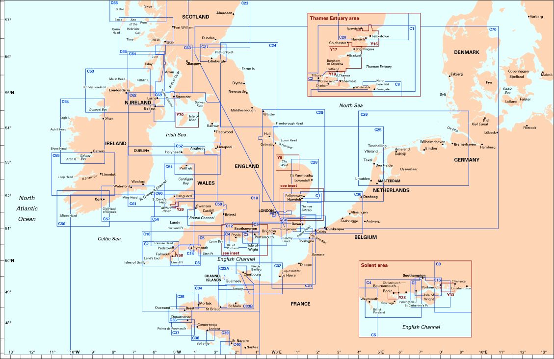 Imray Chart C5 Portland Bill to Salcombe Harbour - thumbnail 4