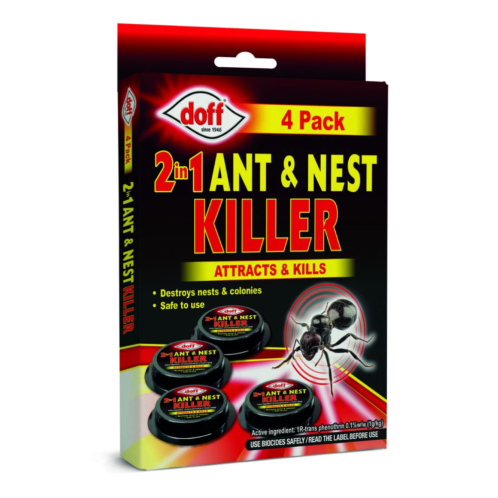 Doff 4 Pack 2-In-1 Ant Bait Station - thumbnail 2