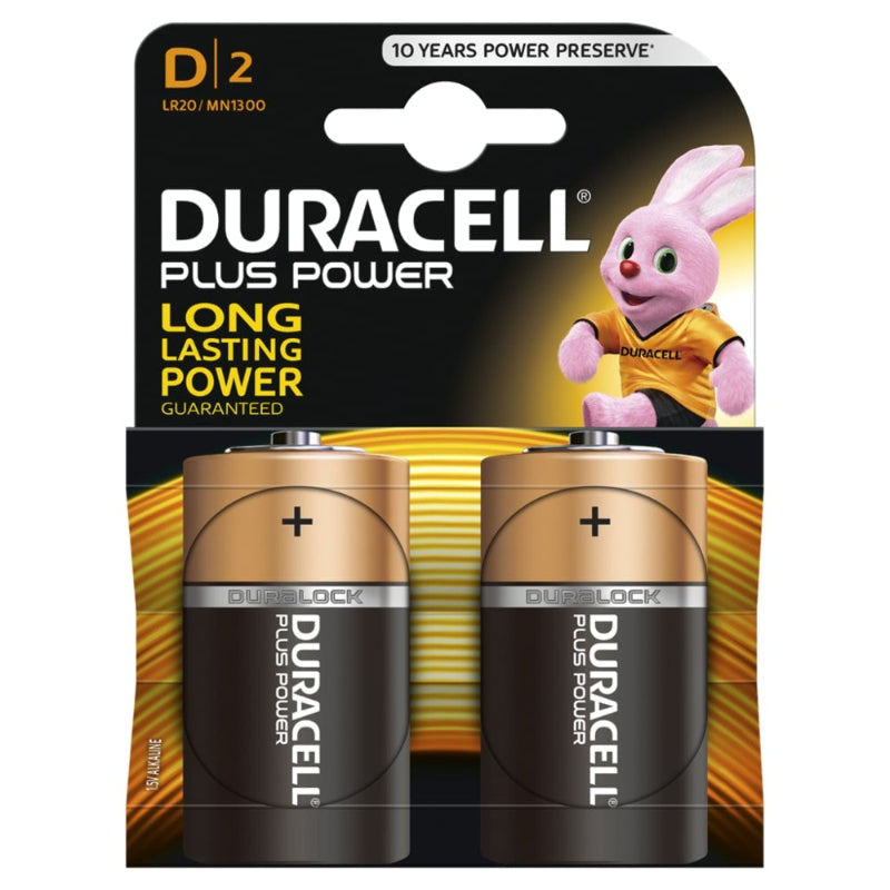 Duracell D Battery 2pc - thumbnail 2
