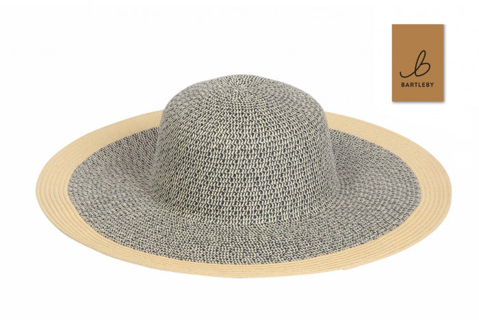 Ladies Contrasting Edge Sun Hat - thumbnail 2