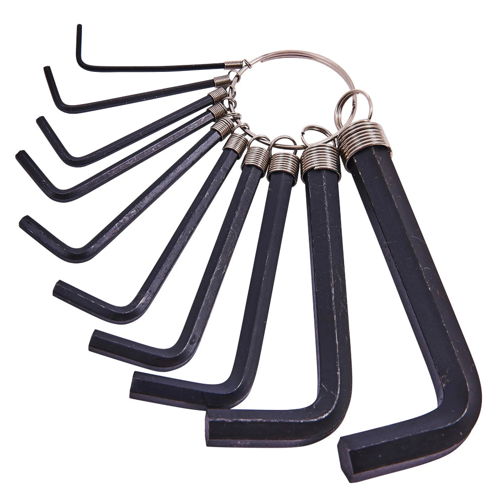 Amtech 10pc Hex Key Set & Keyring - thumbnail 2