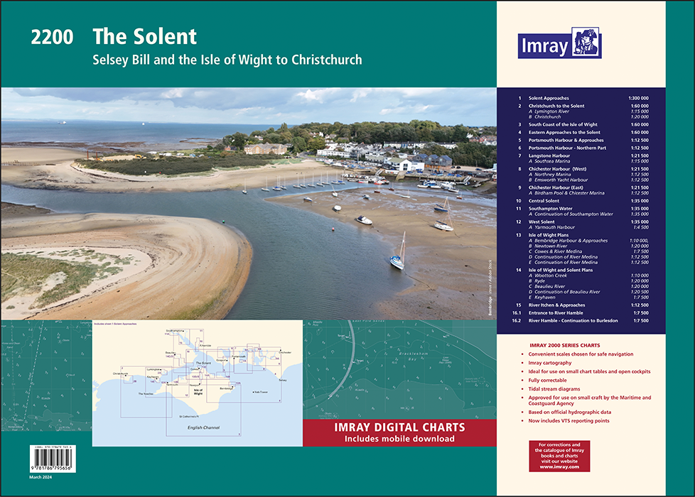 2200 The Solent Chart Pack - 2