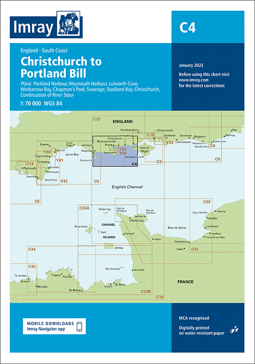 Imray Chart C4 Needles Channel to Bill of Portland - thumbnail 2