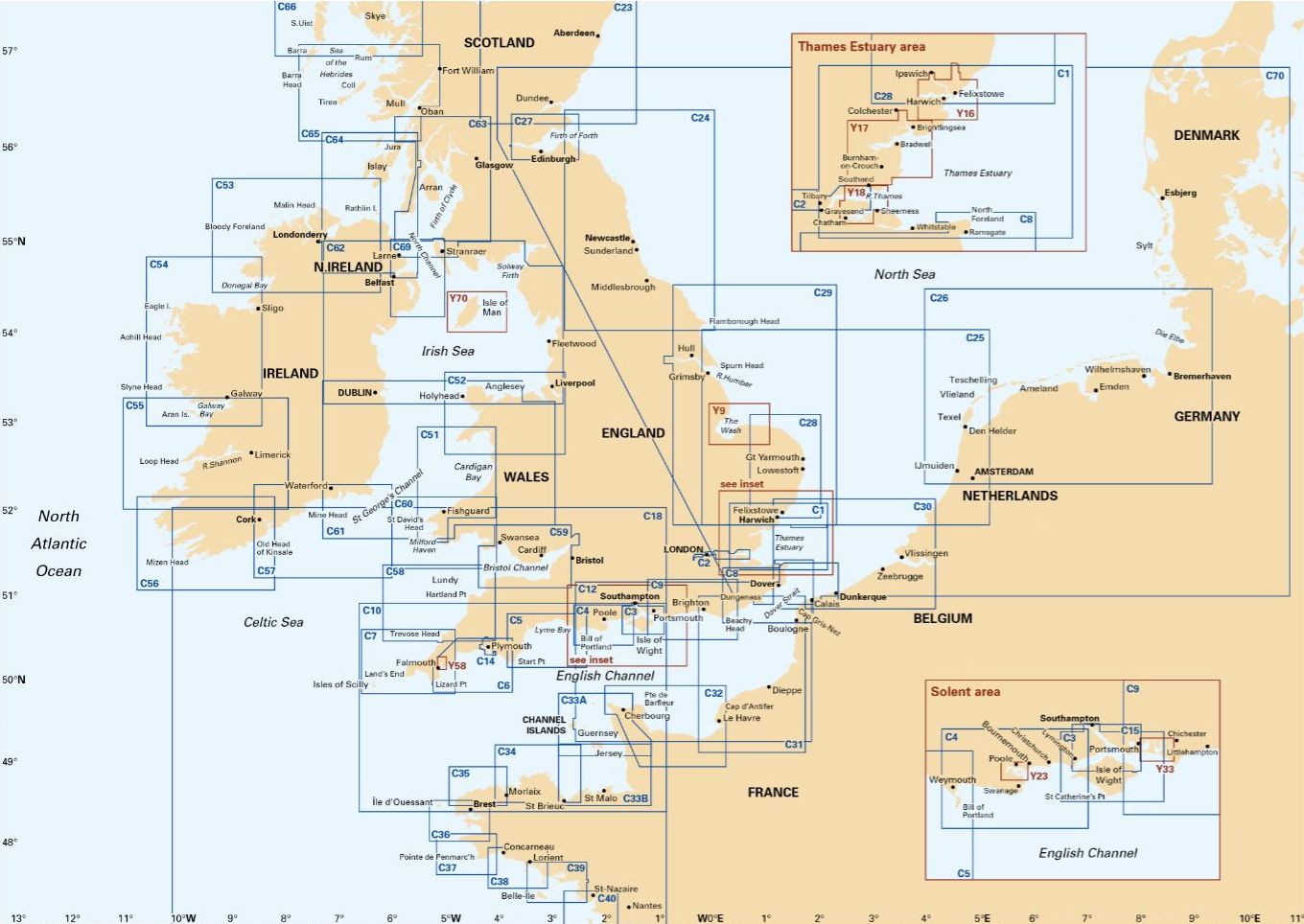 Imray Chart C4 Needles Channel to Bill of Portland - thumbnail 4