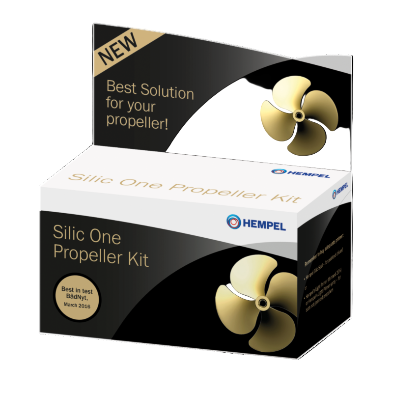 Hempel Silic One Propeller Kit, with primer