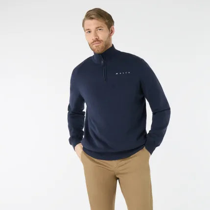 Musto Men`s Evo Windproof Knit Navy - thumbnail 4
