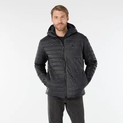Musto Men`s Original Lite Hooded Puffer Jacket Carbon - thumbnail 5