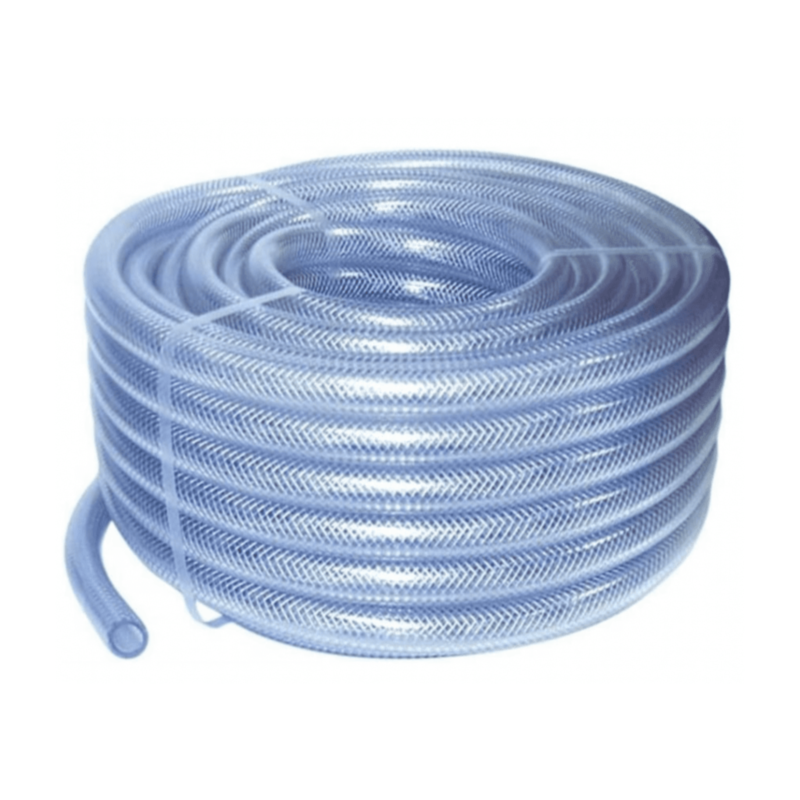 PVC Flexible Water Hose - Clear Mesh Reinforced - 2