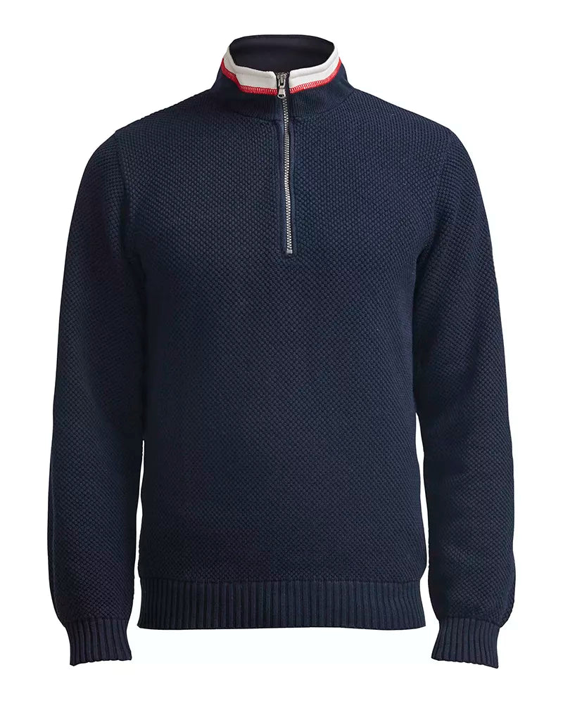 Holebrook Men's Classic Windproof Sweater Navy