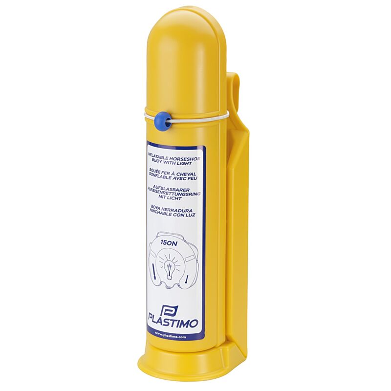 Plastimo Inflatable Horseshoe Buoy-Yellow