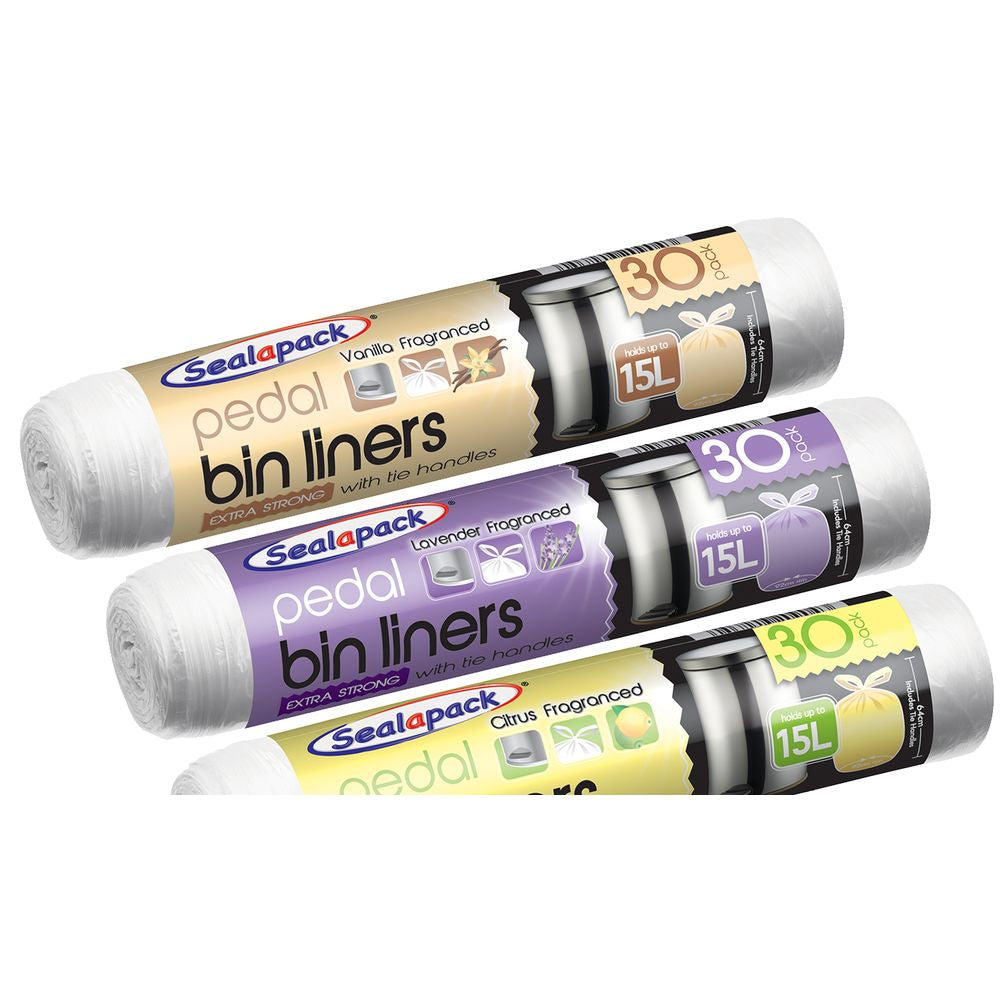 Sealapack Pedal Bin Liners - 15L (Pk 30) - thumbnail 2