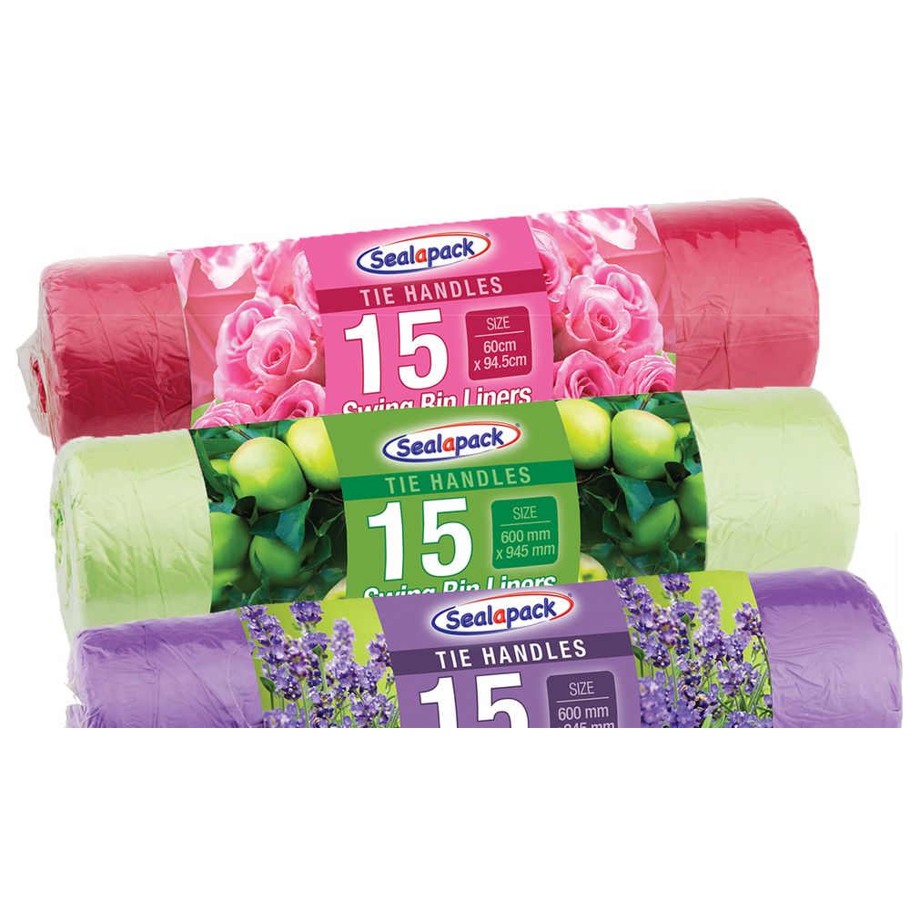 Sealapack Swing Bin Liners (Pk 15) - thumbnail 2